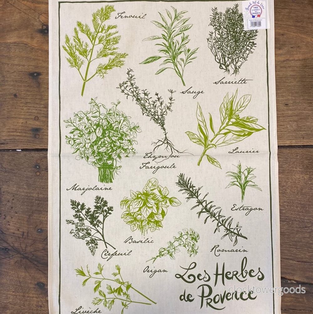 Les Herbes de Provence French Kitchen Towel