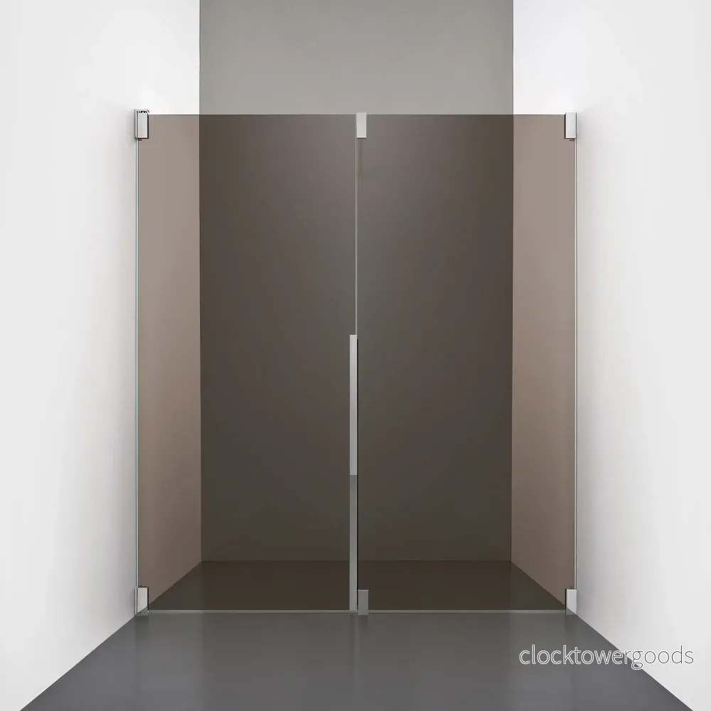 ROOH R2 Duschnisch Dörr + Vägg – Bruntonat glas ROOH R2 Duschnisch Dörr + Vägg – Bruntonat glas