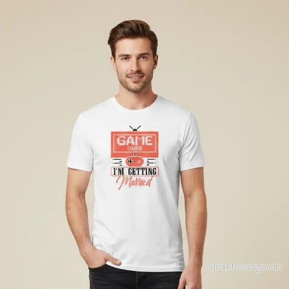Game Over I'm Getting Married T-shirt – Svensexa - Bild 2