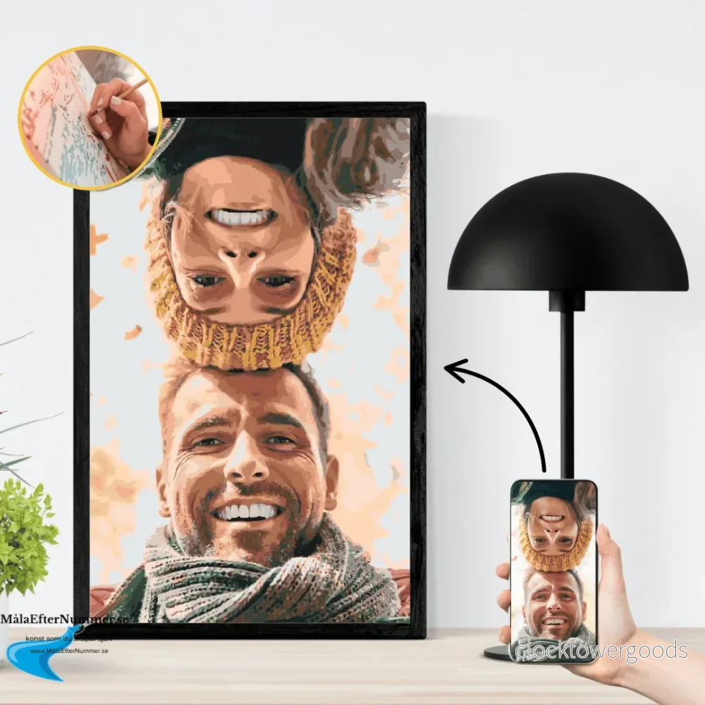 MÅLA EFTER NUMMER – SKAPA EN PERSONLIG TAVLA AV DITT EGET FOTO - Bild 3