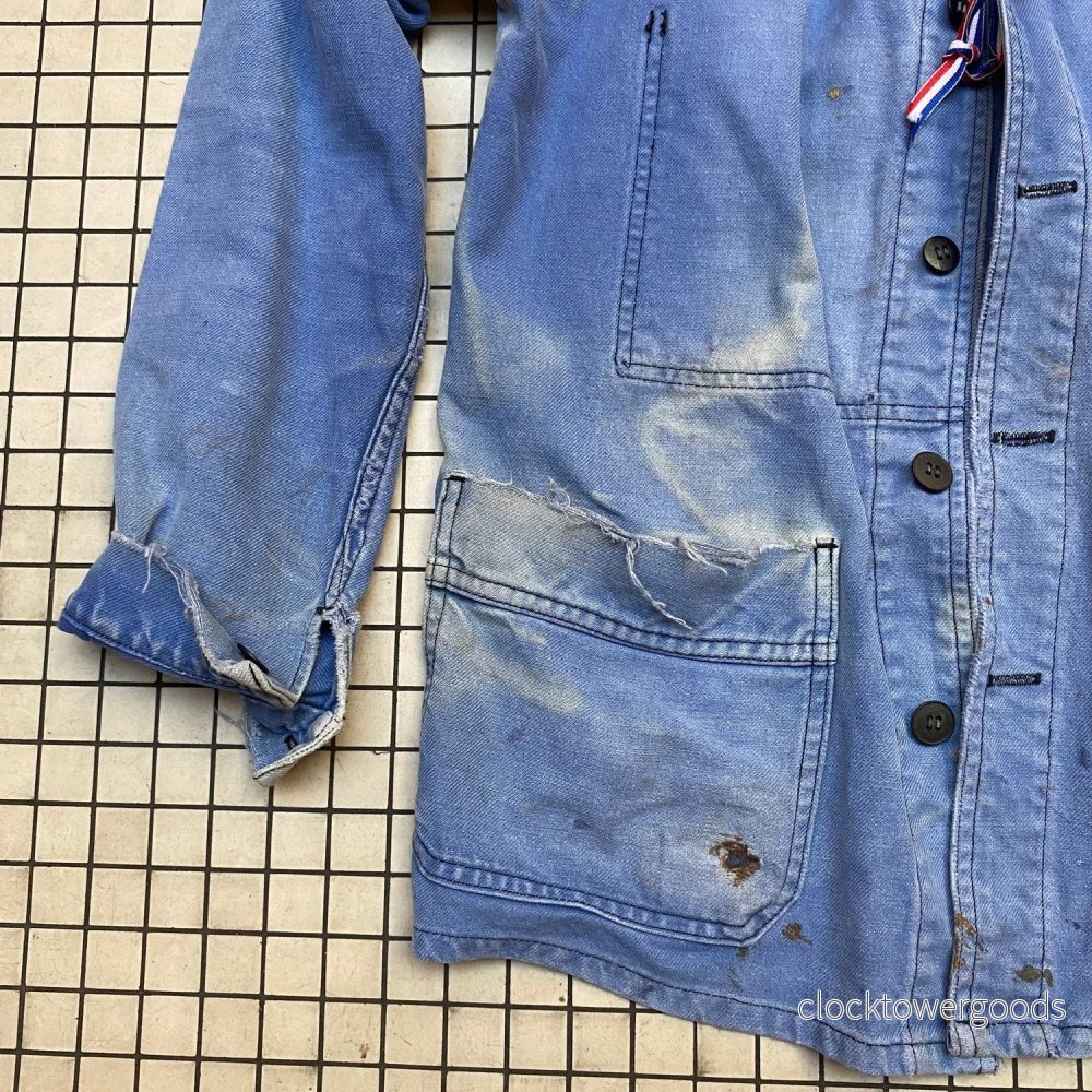French Vintage Work Jacket – Size S - Bild 3