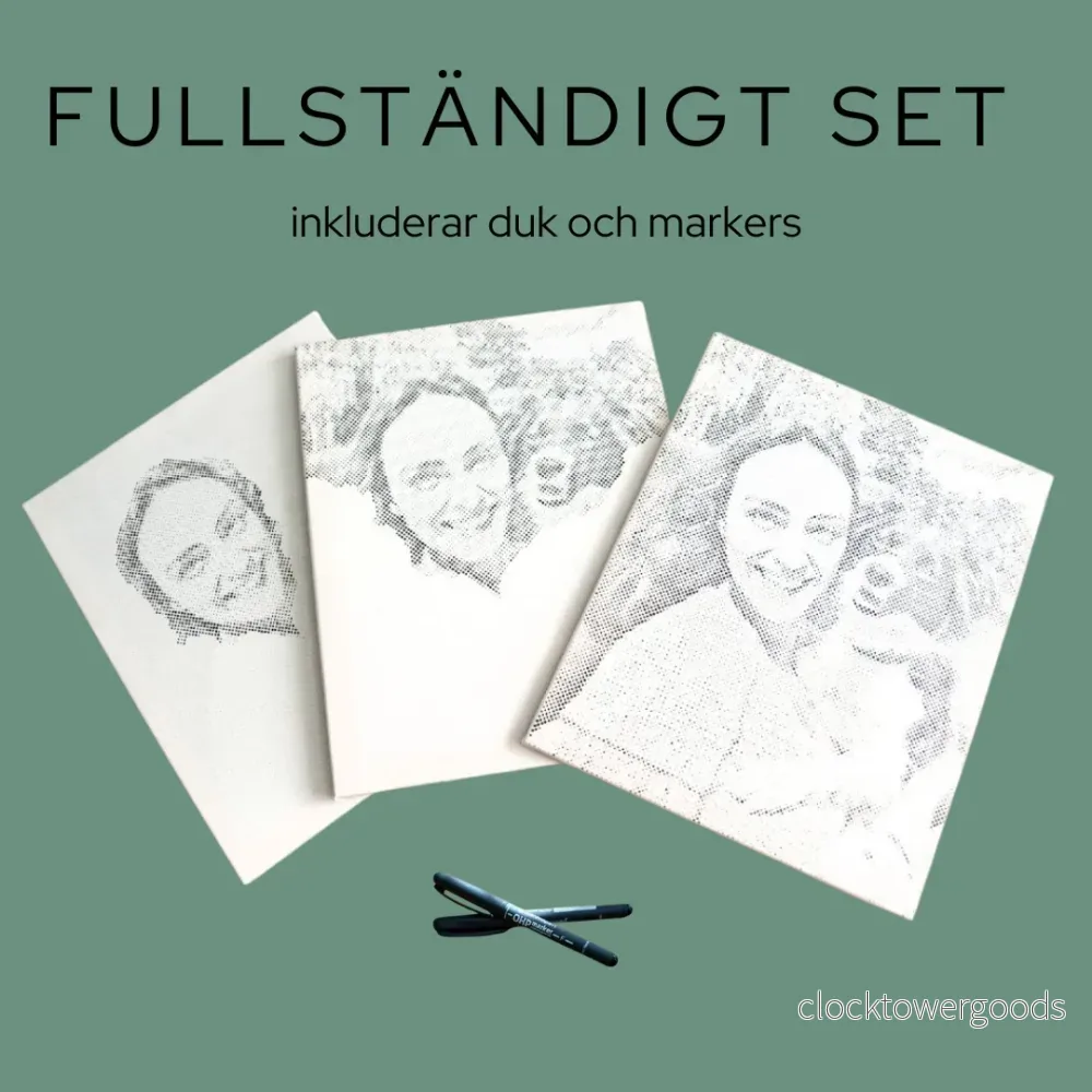 PRICKMÅLNING EGEN BILD