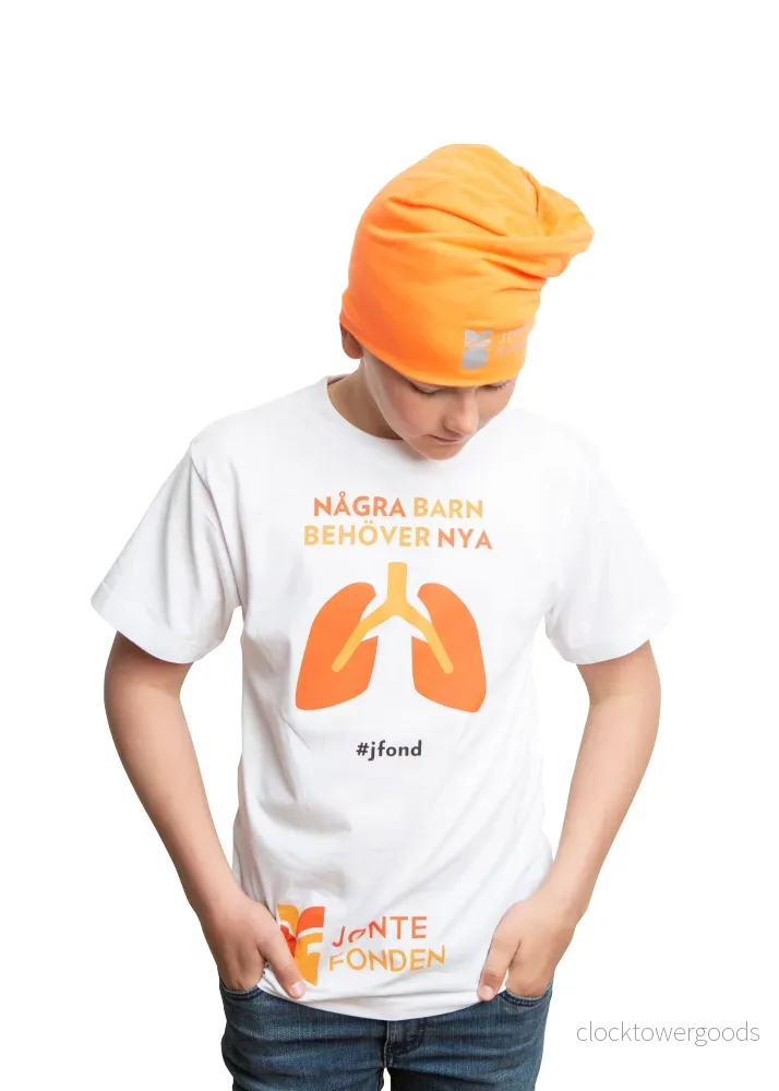 T-shirt ”Nya lungor” eller ”Nytt hjärta” (Barn) T-shirt ”Nya lungor” eller ”Nytt hjärta” (Barn)