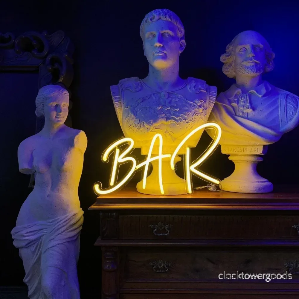”BAR” LED NEONSKYLT. 30×55 cm. ”BAR” LED NEONSKYLT. 30×55 cm.