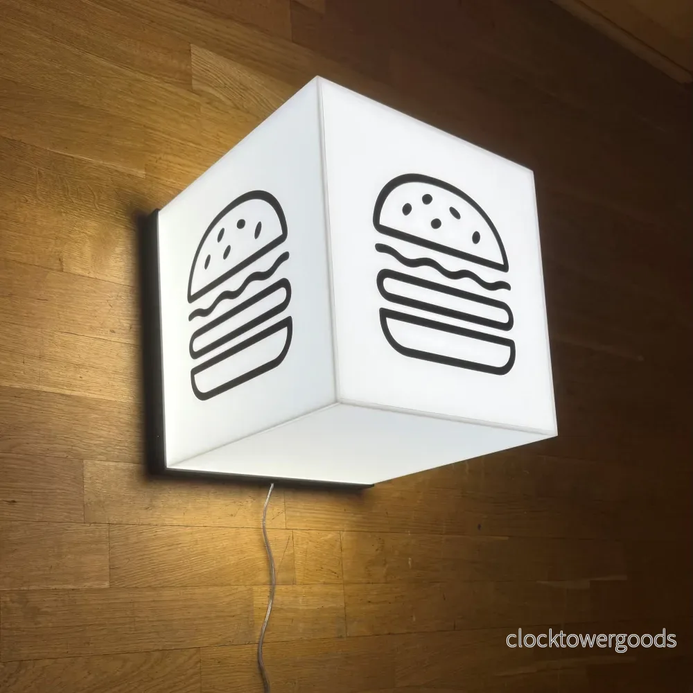 ”LIGHTBOX” Hamburgarikon – Välj din storlek ”LIGHTBOX” Hamburgarikon – Välj din storlek