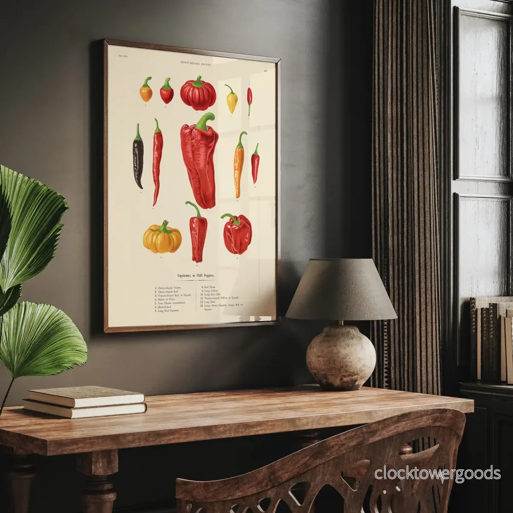 Chilifrukter poster - Bild 2