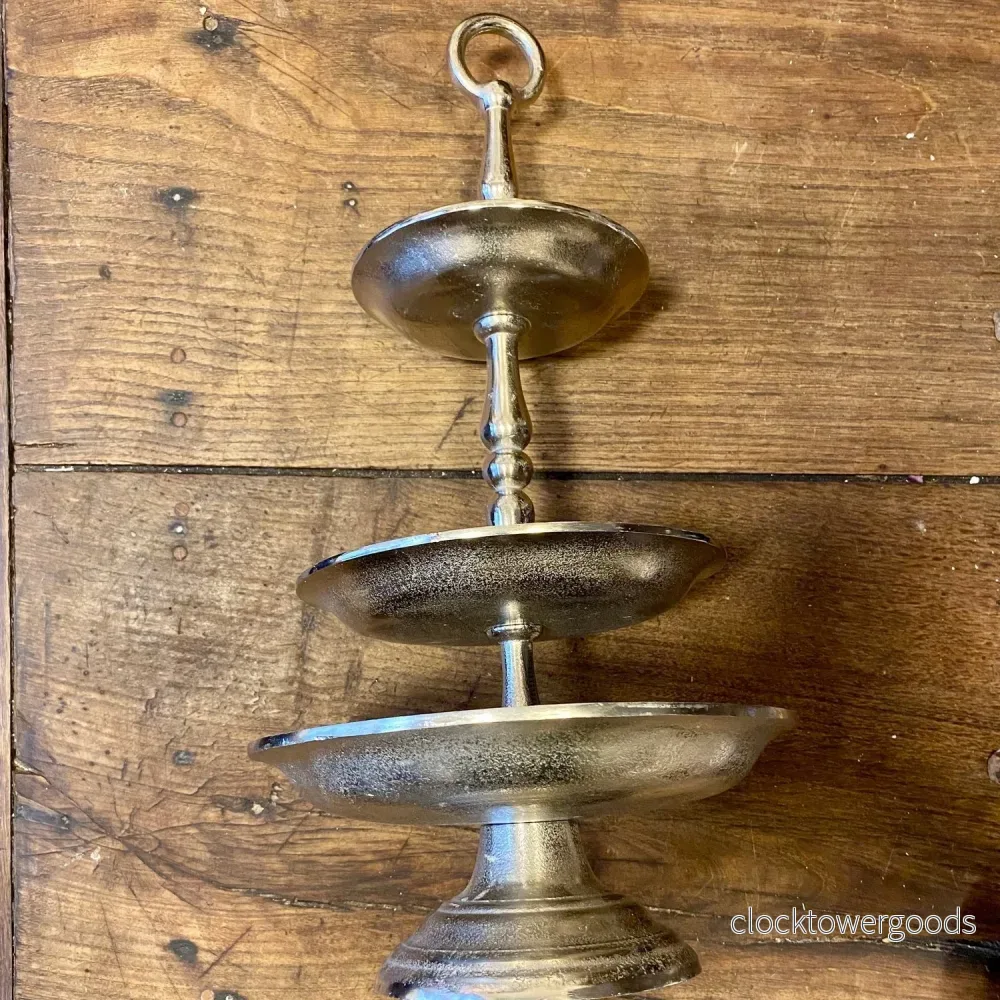 Vintage Three-Tier Serving Stand