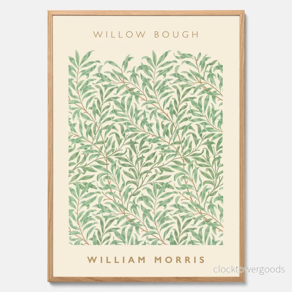 William Morris – Willow Bough poster William Morris – Willow Bough poster