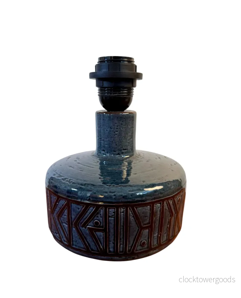 Retro lampfot i keramik