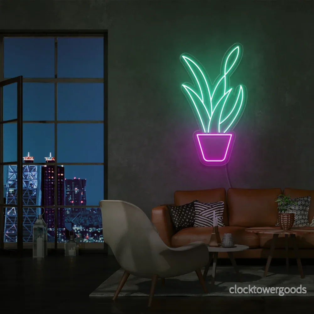 "Svärmorstunga" Led neonskylt