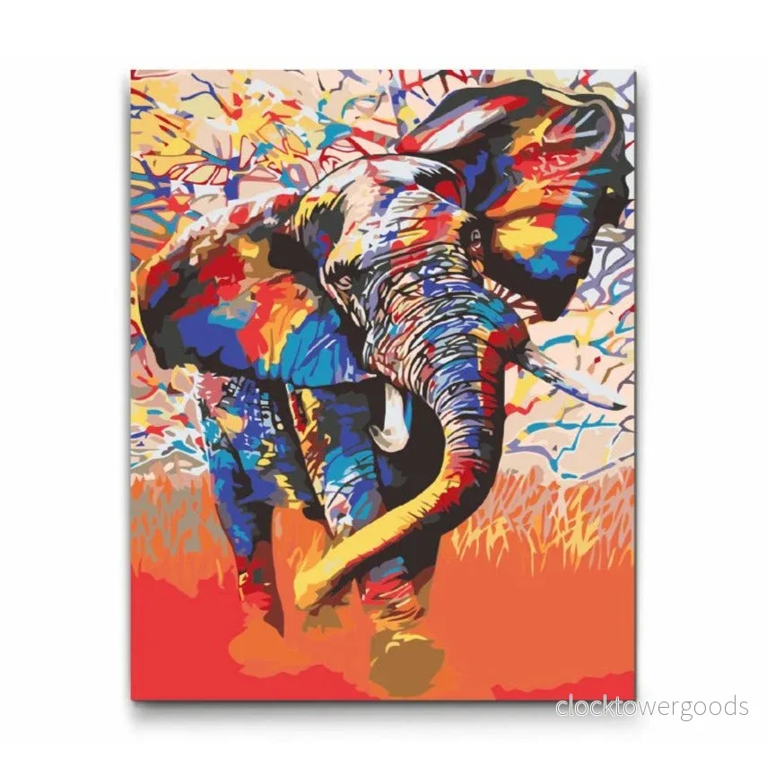 FÄRGGLAD ELEFANT FÄRGGLAD ELEFANT