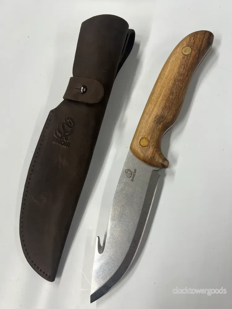 Jaktkniv med buköppnare GTK1 med läderslida - Bild 2