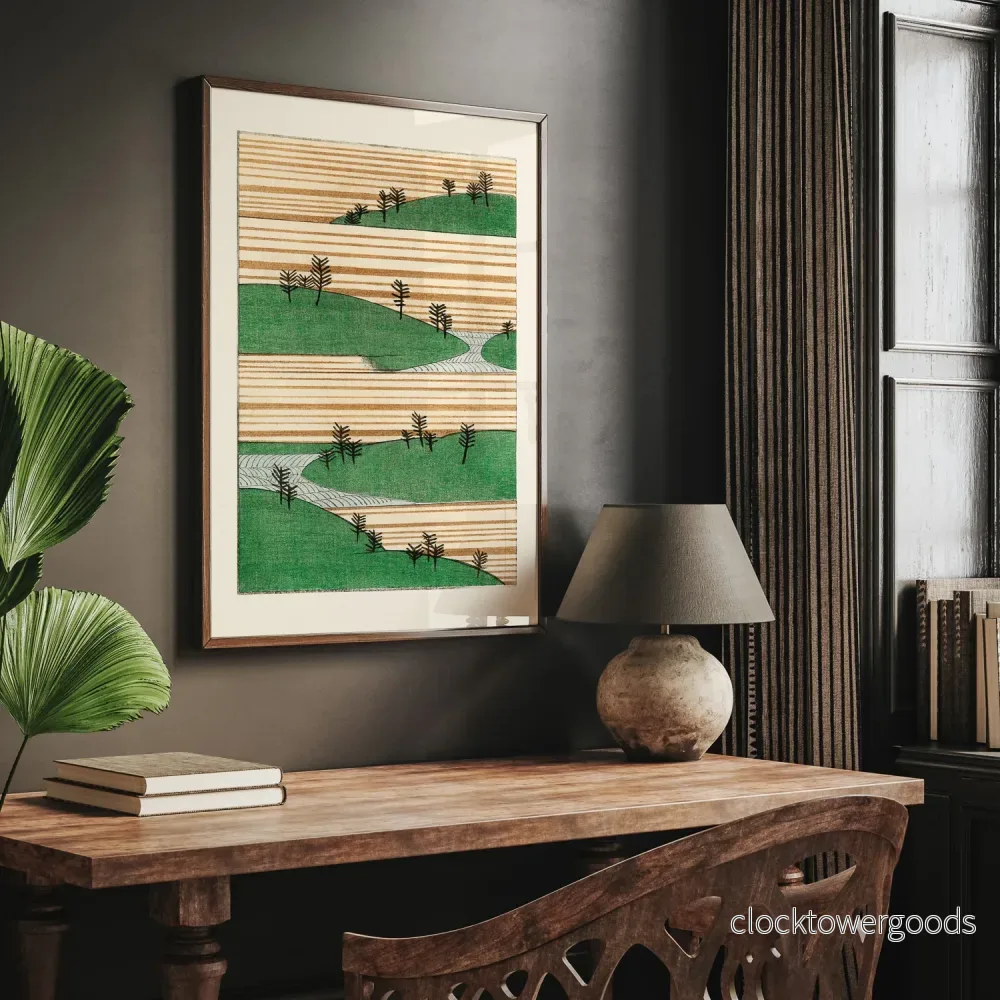 Japanskt Landskap poster - Bild 2