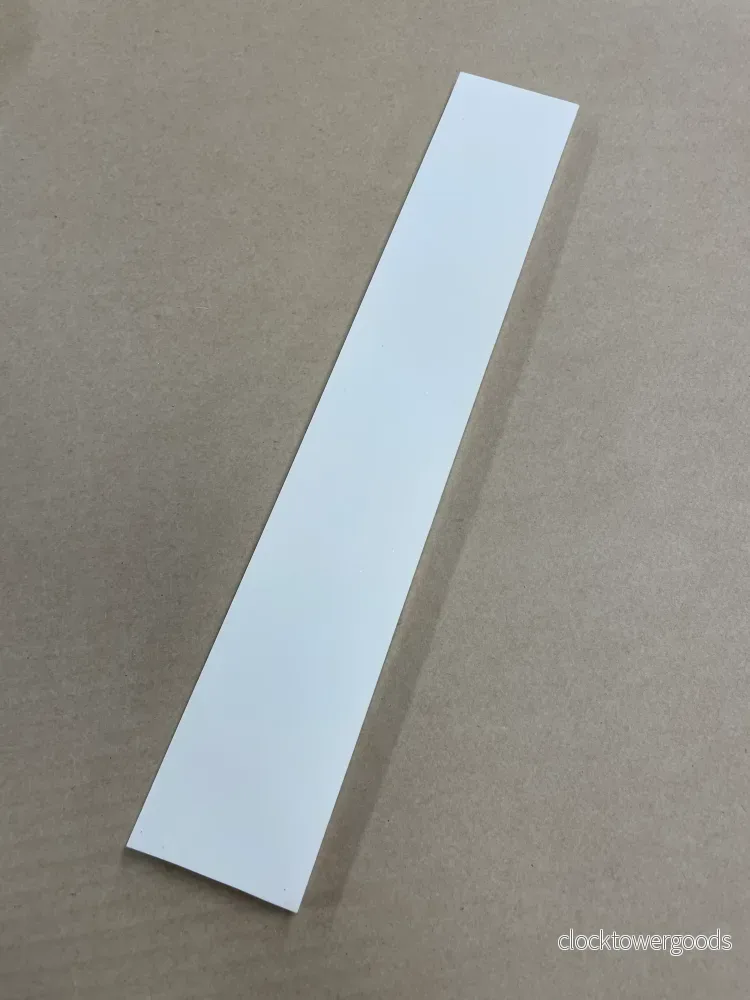 Elforyn – elfenbensfärgad (Ivory) platta 8x50x305 mm - Bild 3
