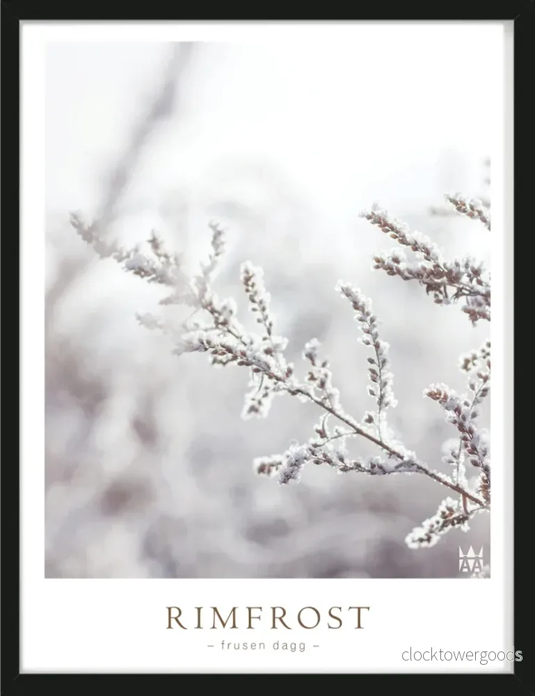 Rimfrost Poster Rimfrost Poster