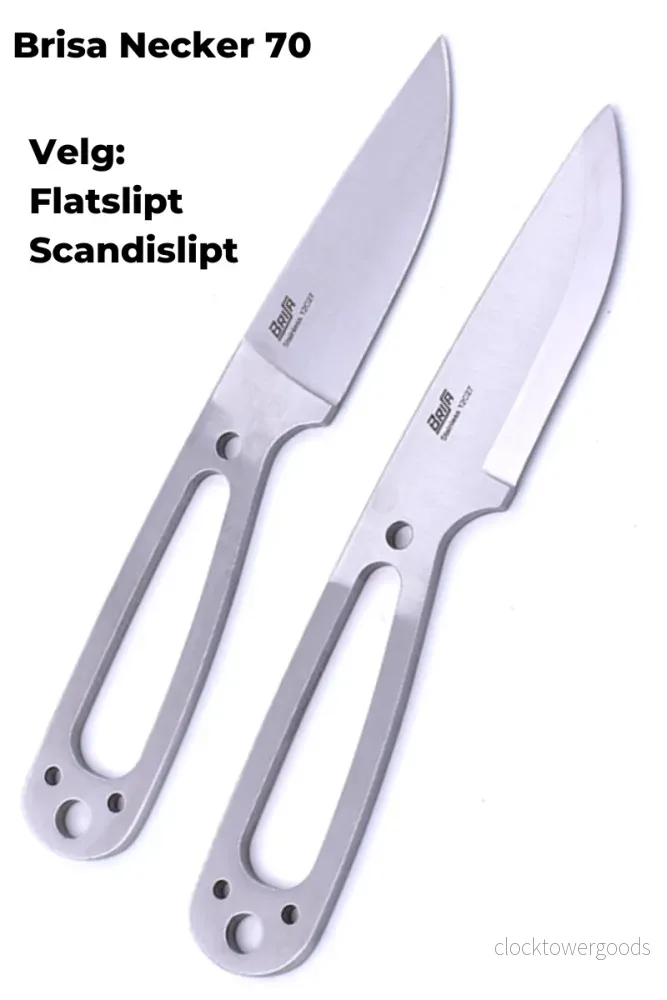 Brisa Necker 70 knivblad i rostfritt stål Brisa Necker 70 knivblad i rostfritt stål
