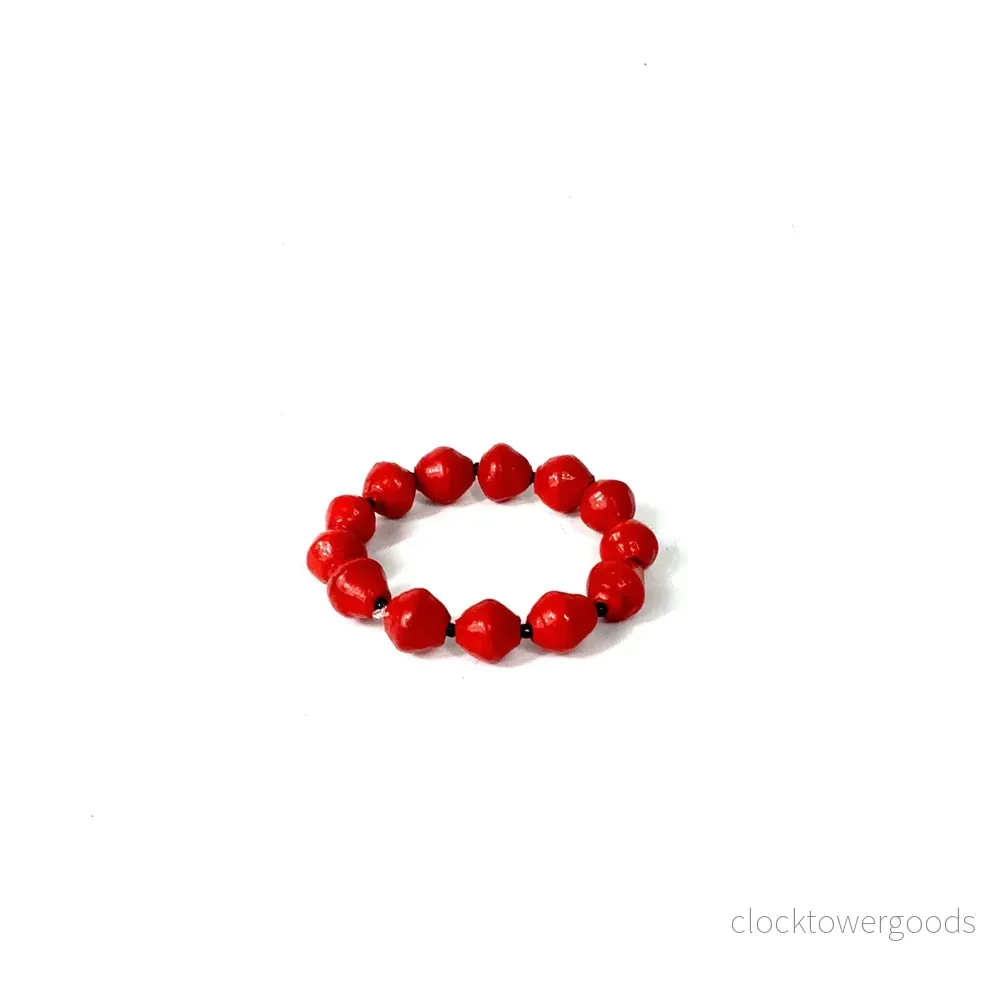 KAZURI "Röd" Armband - Bild 3