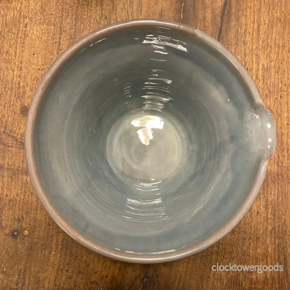 Handmade Provençal Tian Bowl – Blue Grey Handmade Provençal Tian Bowl – Blue Grey