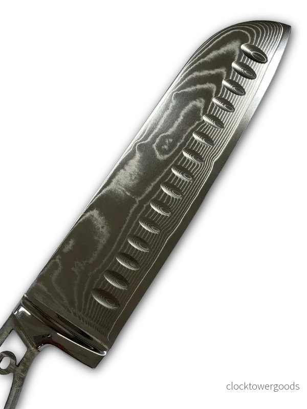 Santoku - VG10 Damask Kockkniv FT1-M