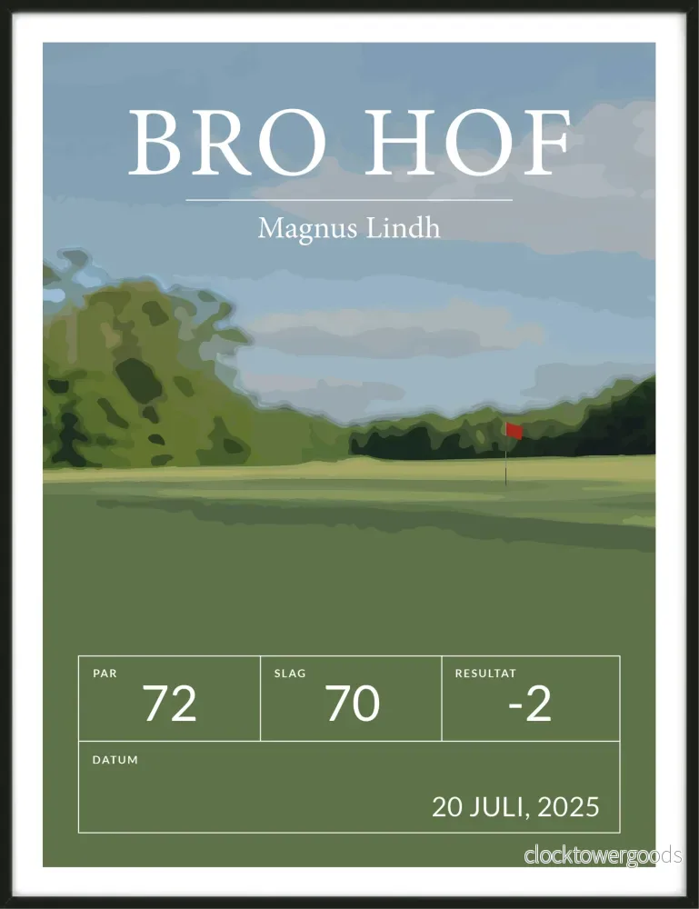 Golfposter - Personlig Poster - Bild 2