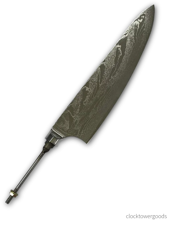 Kockknivblad - VG10 Damask Chef 240 - Bild 2