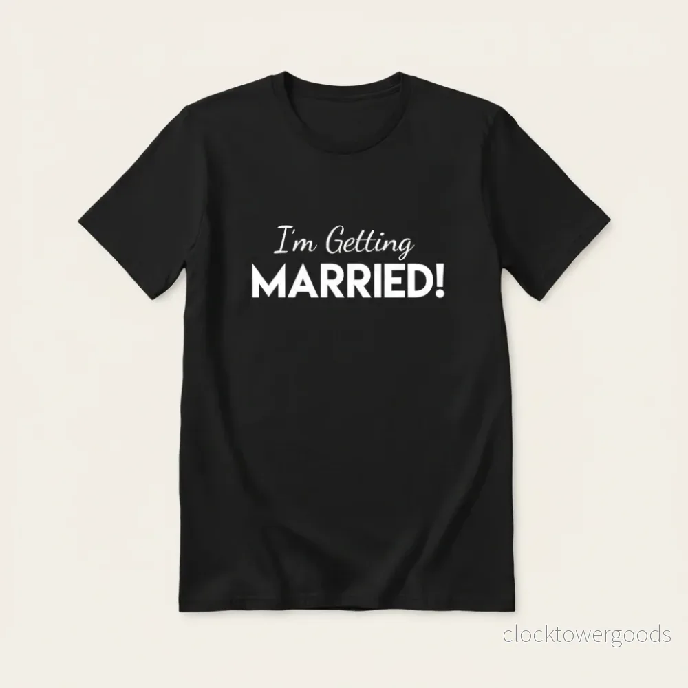 I'm Getting Married T-shirt – Svensexa - Bild 3