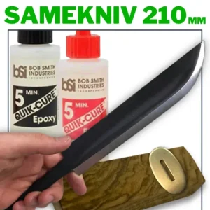 Startpaket Samekniv 210 – Nybörjarset för knivtillverkning
