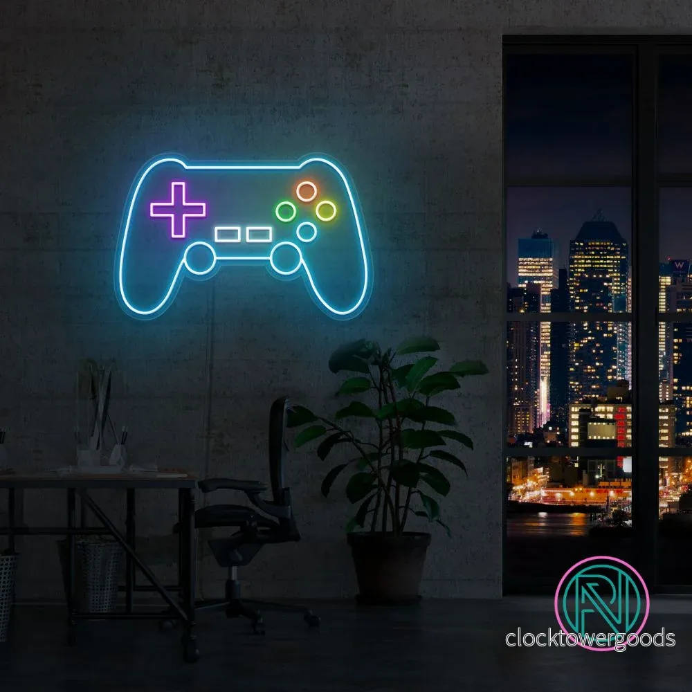 ”GAMING” Led neonskylt. ”GAMING” Led neonskylt.
