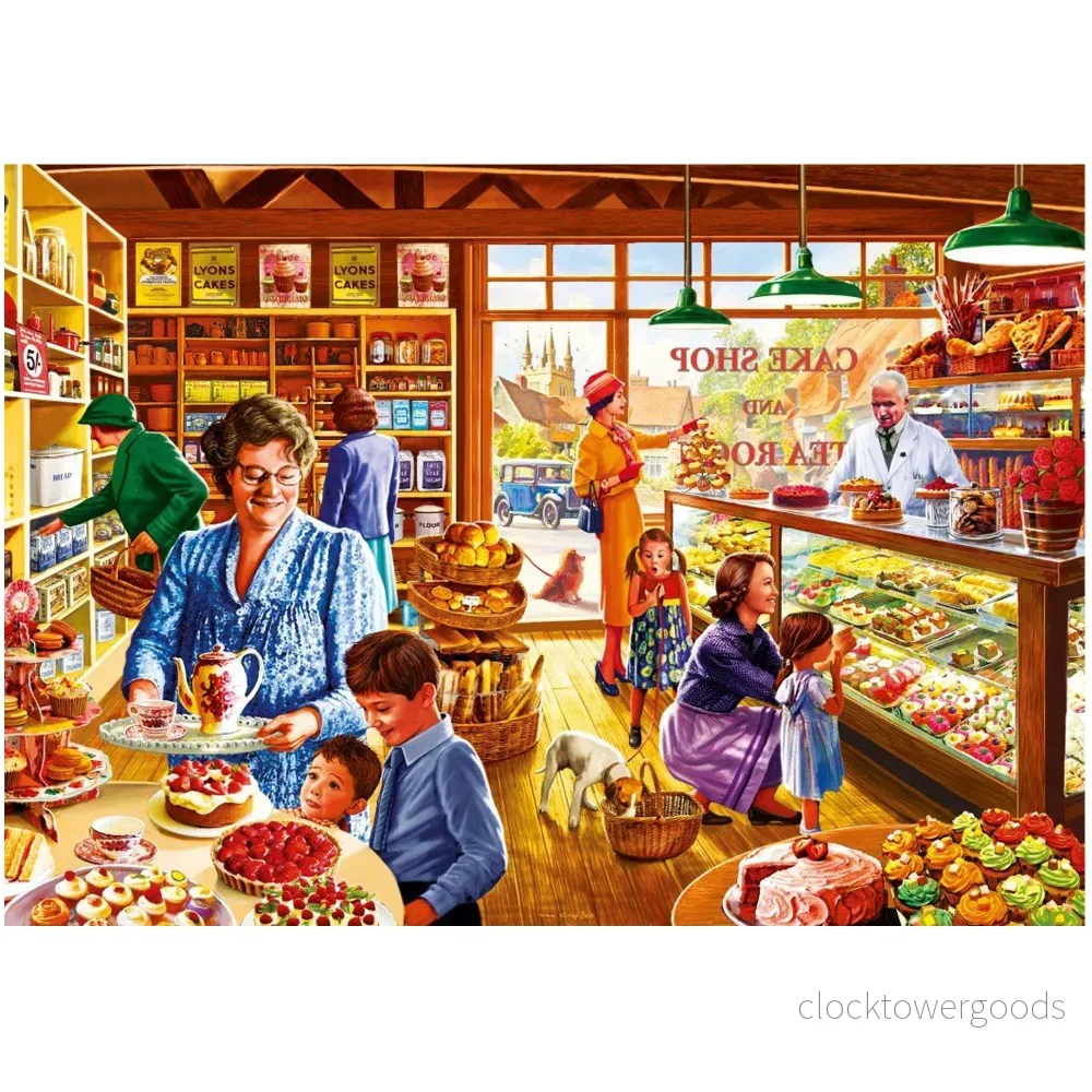 En nostalgisk kakbutik En nostalgisk kakbutik
