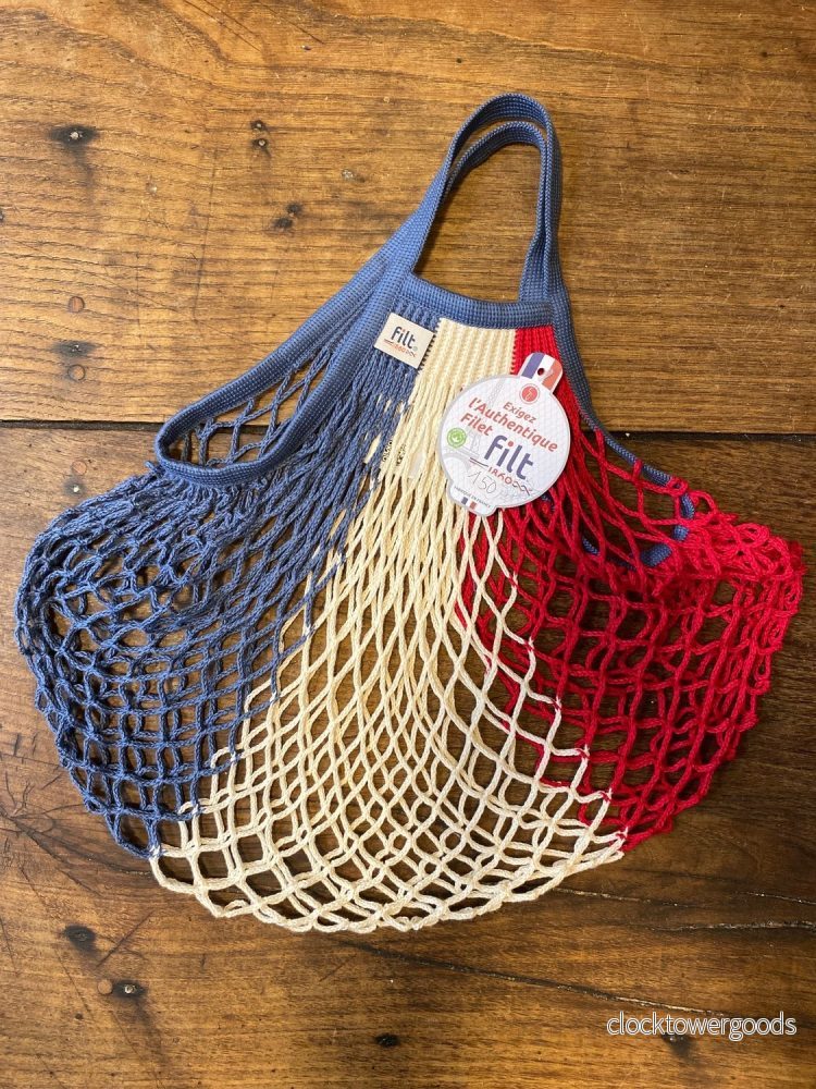 French Tricolour Net Market Bag – Filt 1860 French Tricolour Net Market Bag – Filt 1860