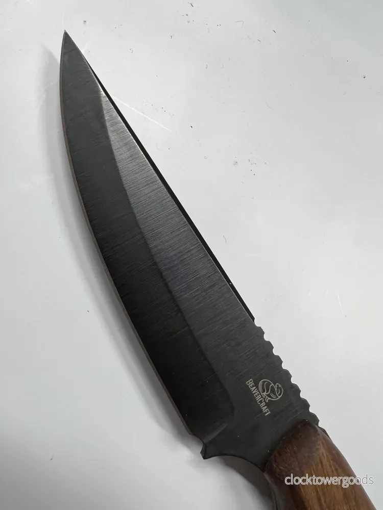 Ukrainsk jaktkniv HGK6 med läderslida - Bild 3