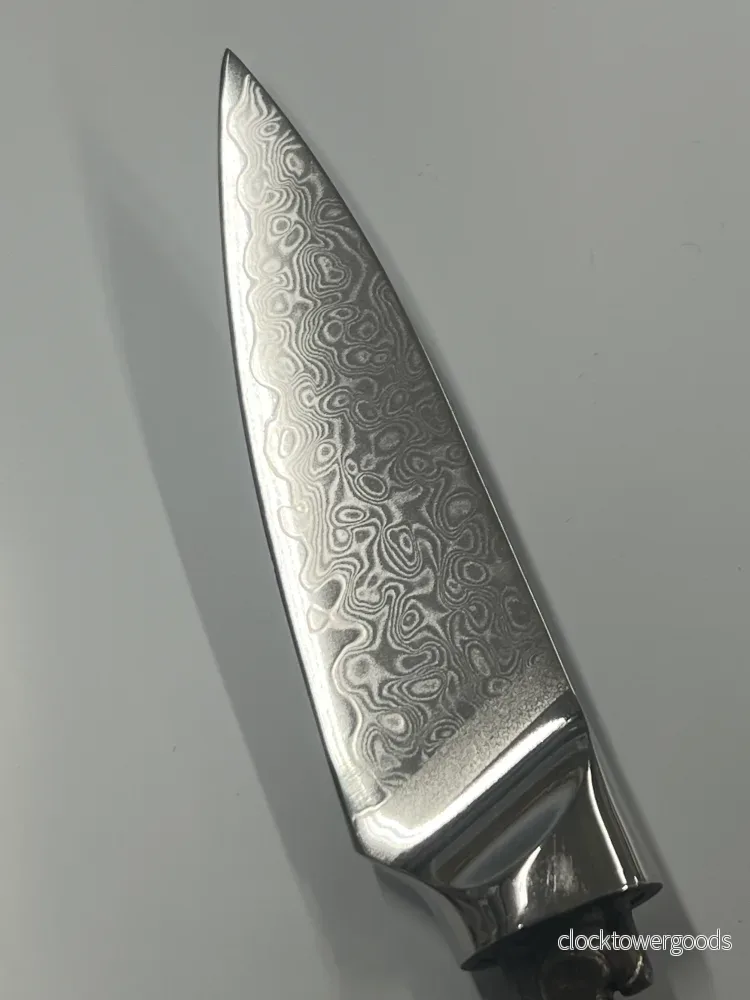Frukt-/köksknivblad 3,5" (89 mm) – VG10 damaskköksknivblad - Bild 2