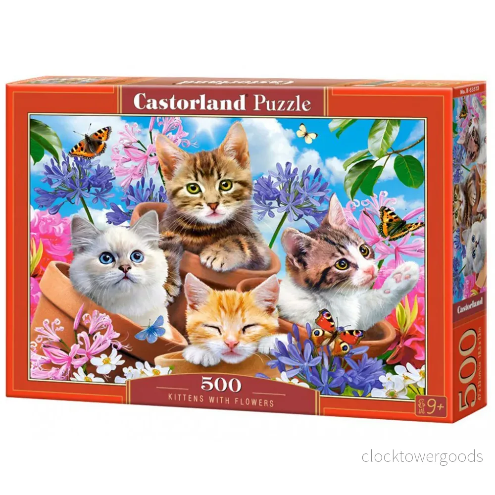 Katter och blommor Katter och blommor