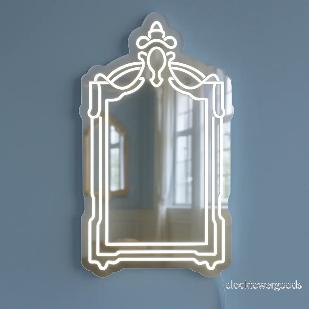 "Royal" Spegel - Led neonskylt - Bild 2