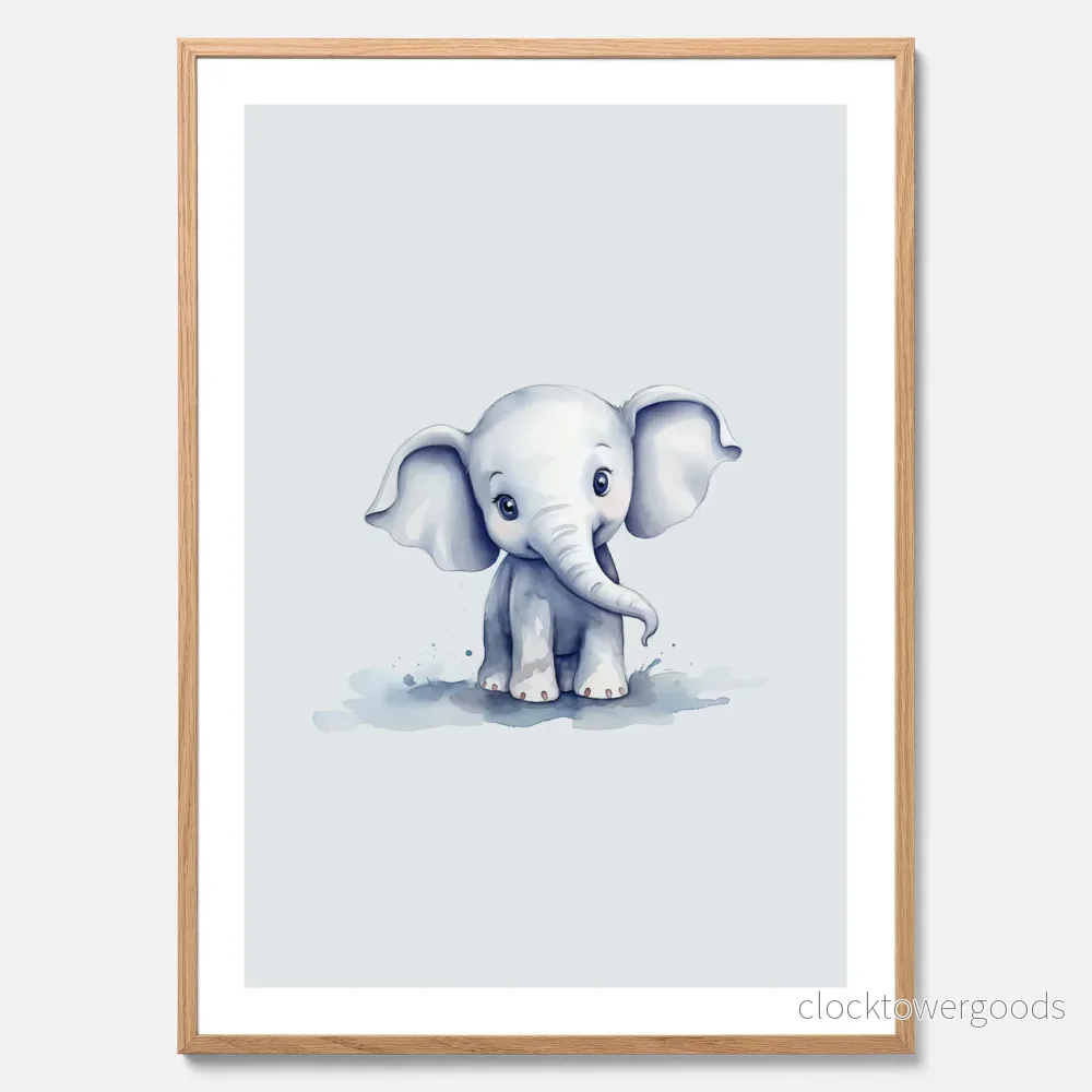 Elefant barnposter Elefant barnposter