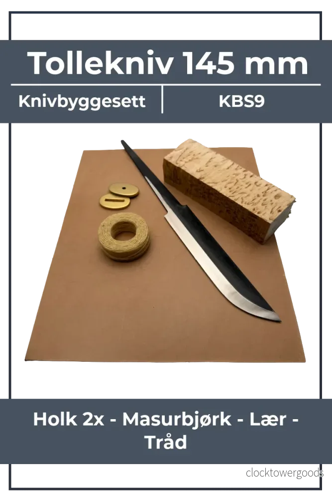 Knivbyggsats KBS9 – 145 mm slidskniv