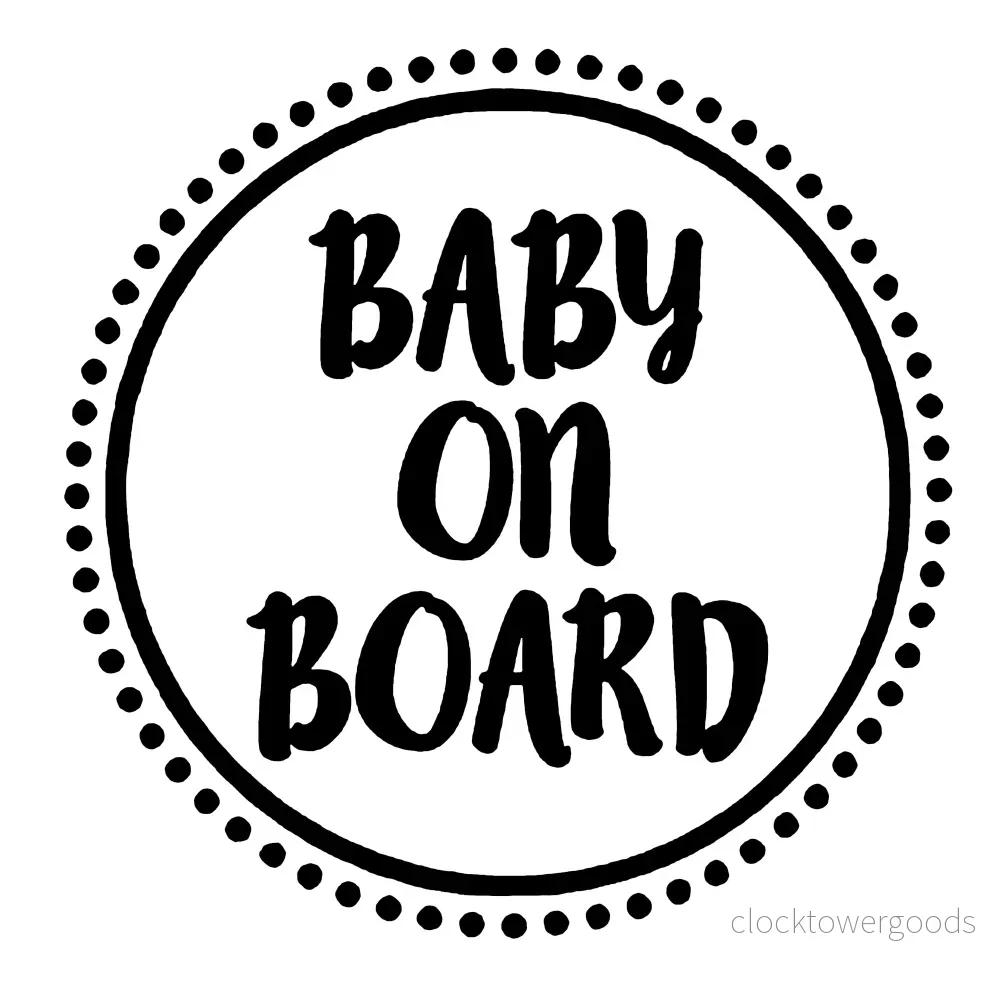 Baby on Board Dekal - Bild 2