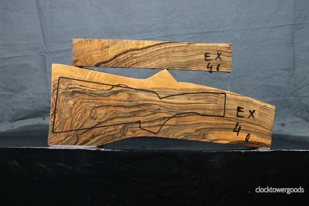 Kolvämne för hagelgevär i turkisk valnöt, grad Exhibition EX4 - Bild 2