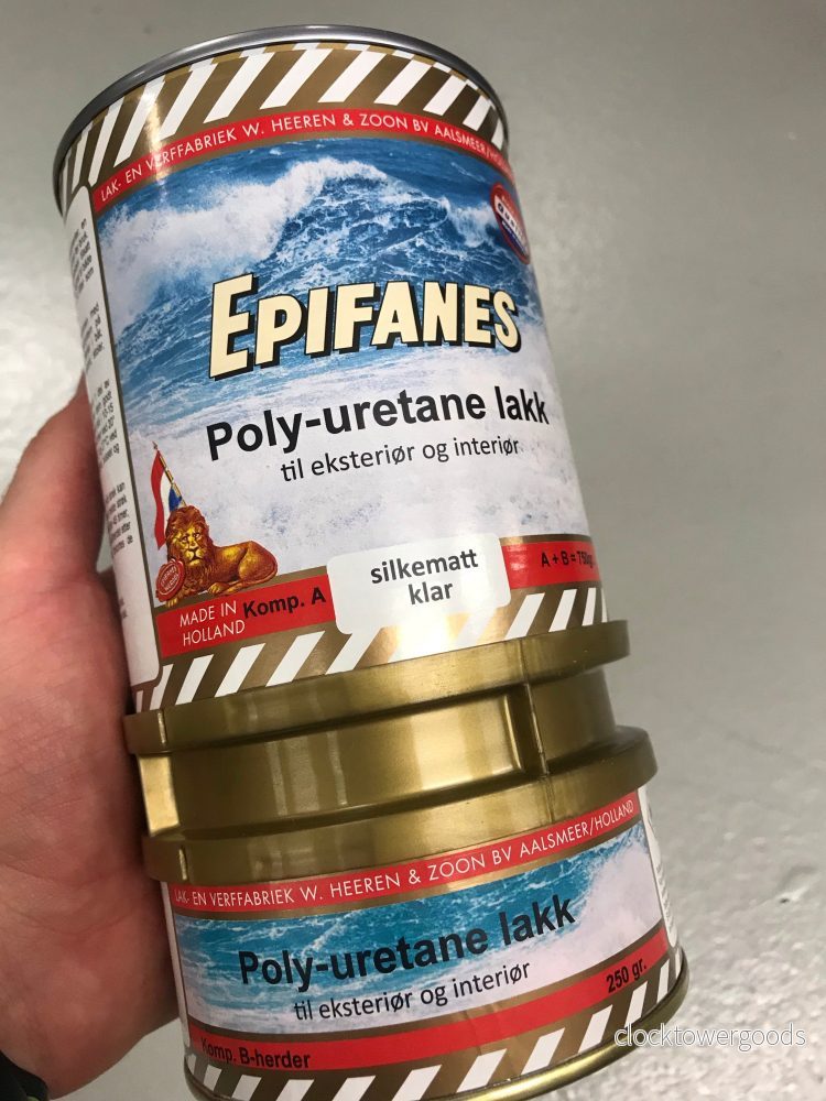 Polyuretanlack Klar Epifanes 750 gr - Bild 3