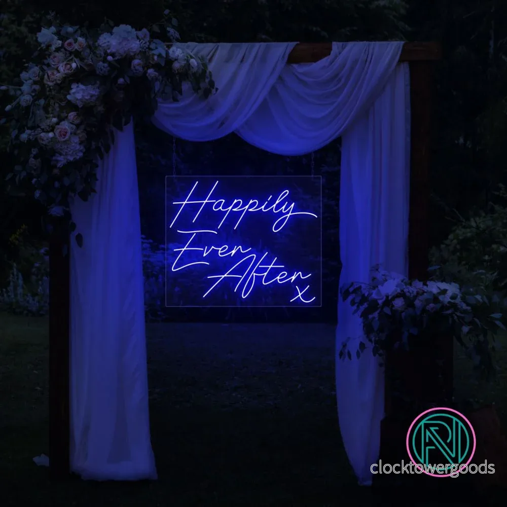"Happily Ever After" Led neonskylt. - Bild 3