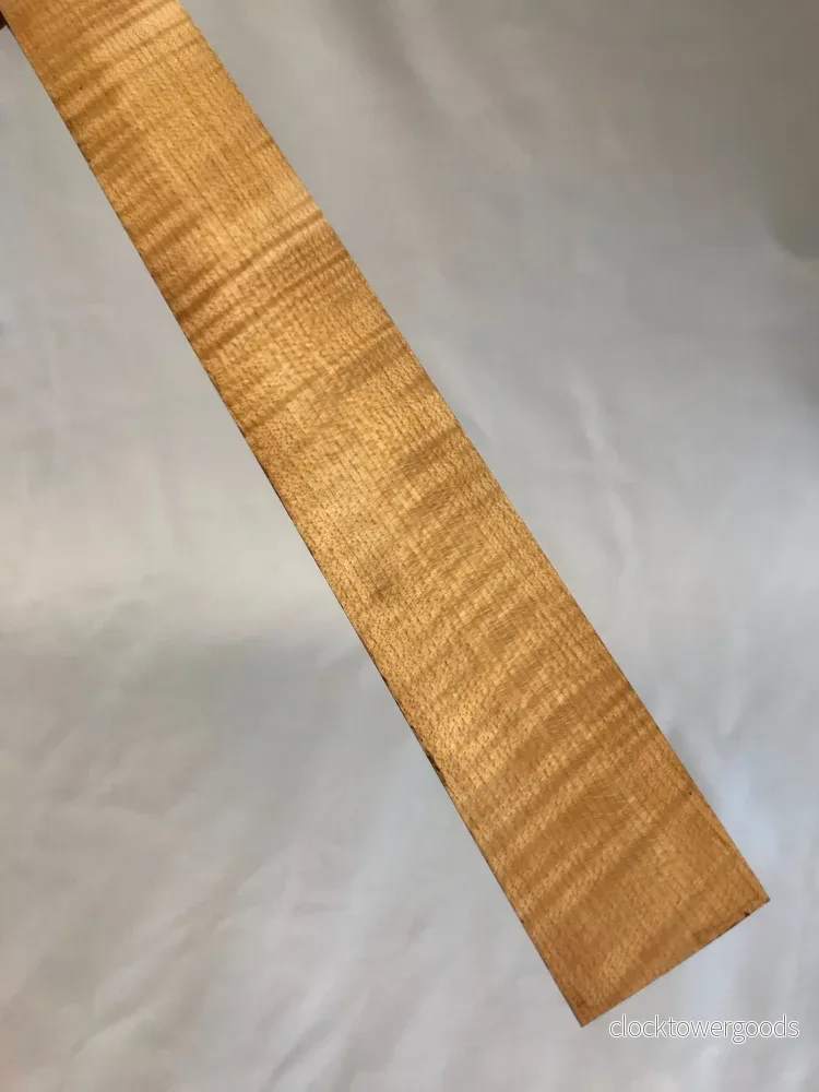 Flammig lönn 45 cm skaftämne - Bild 2