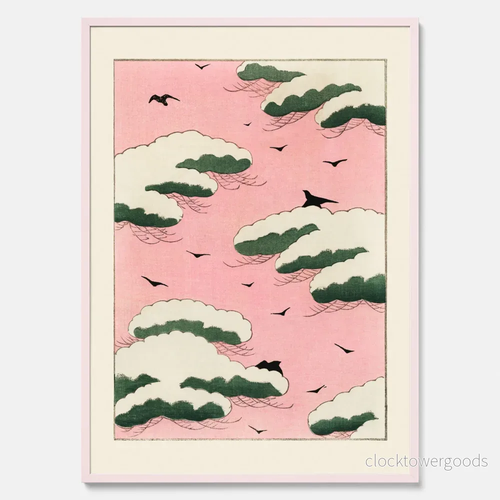Japansk Rosa Himmel poster - Bild 3