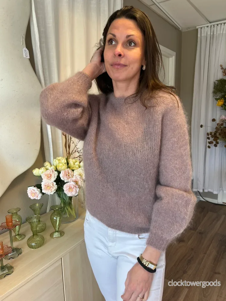Mohair 80% Långärmad, Mullvad