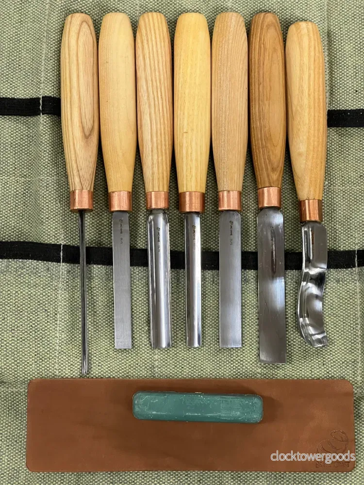 Träsniderijärnset SC03 från Beaver Craft 7 järn - Bild 2