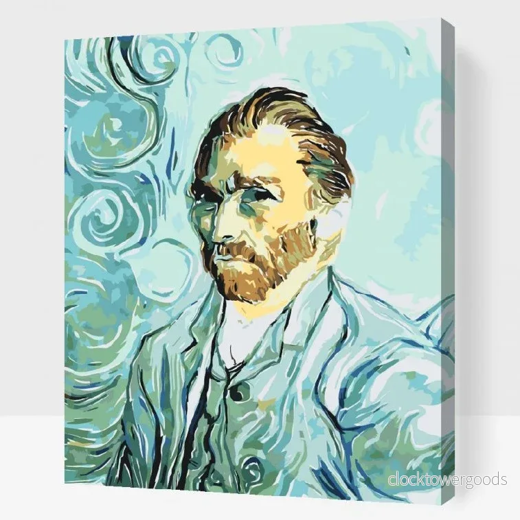 SJÄLVPORTRÄTT av Vincent Van Gogh