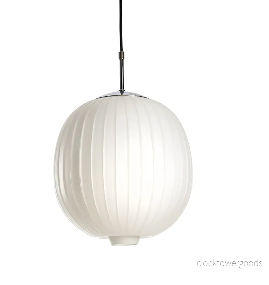Glasglob stor taklampa
