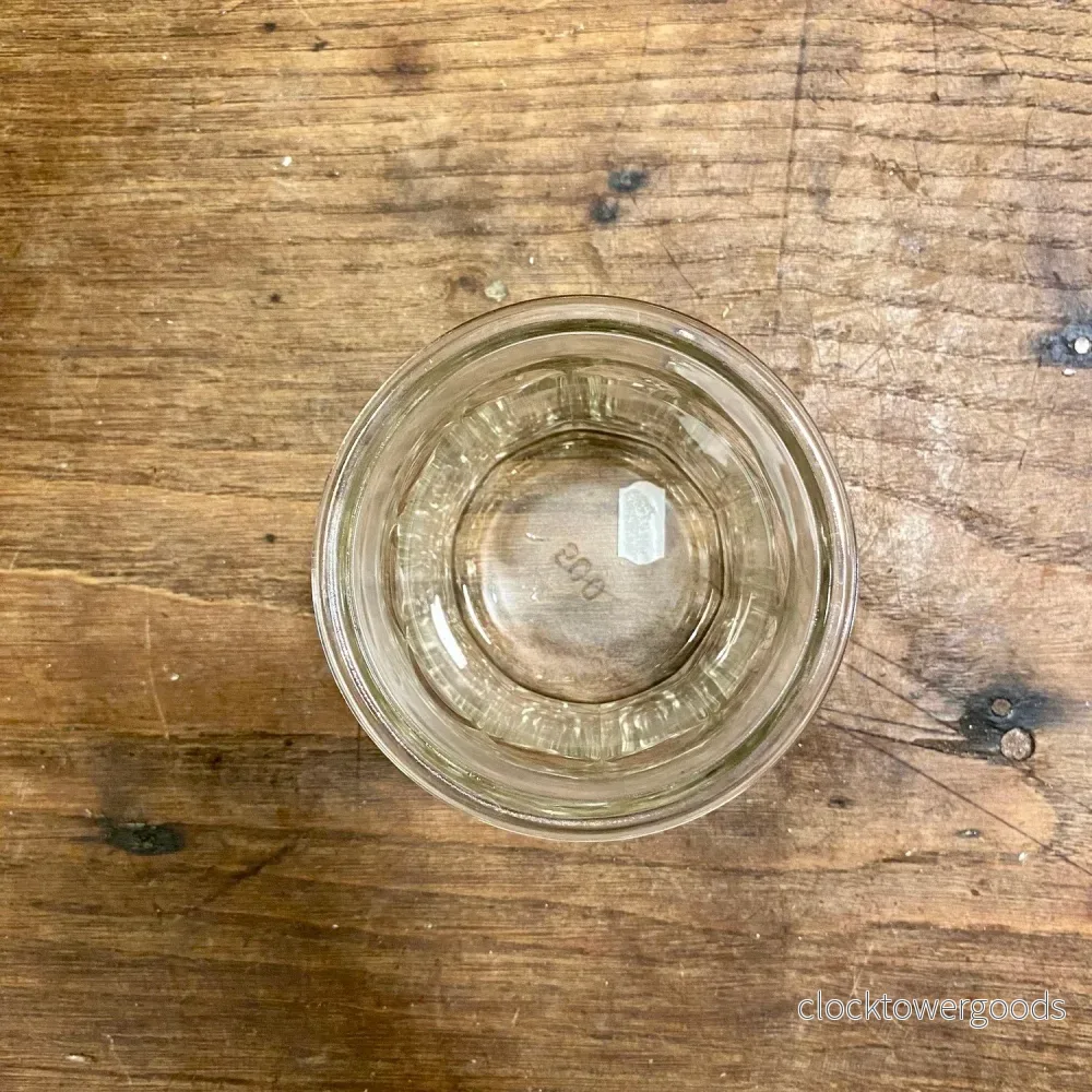 Vintage French Glass Jam Pot - Bild 2
