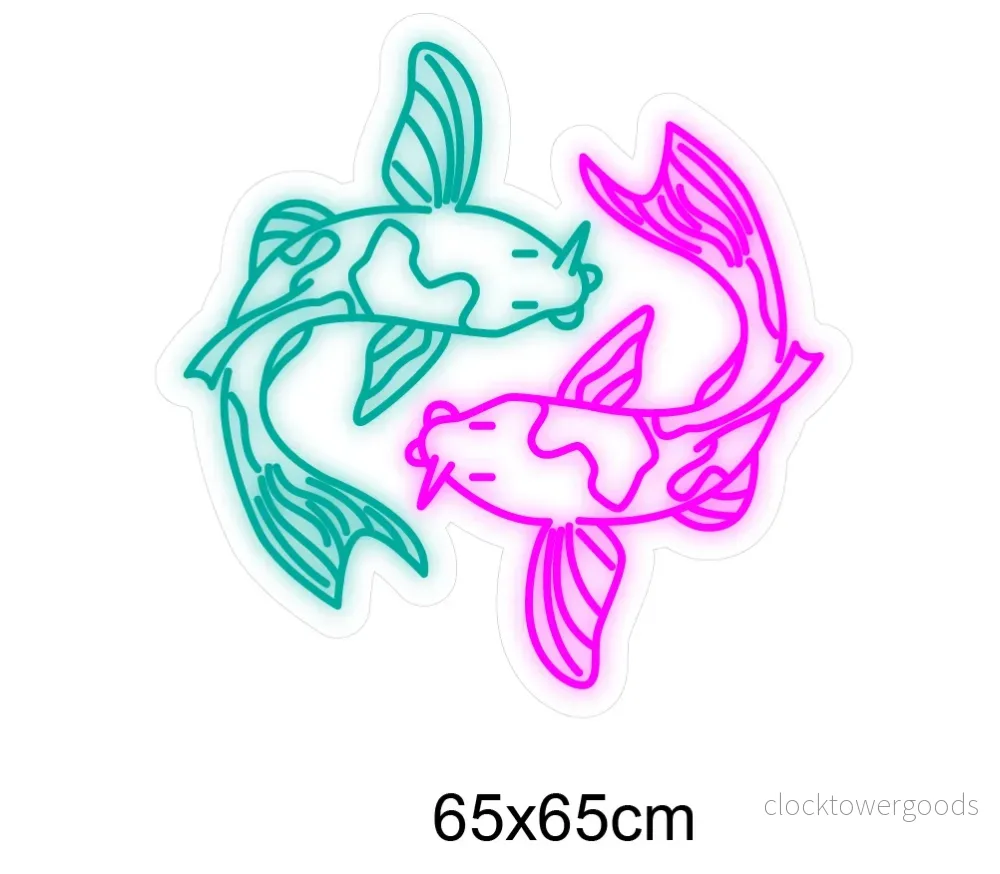 "Koi" Led neonskylt - Bild 2