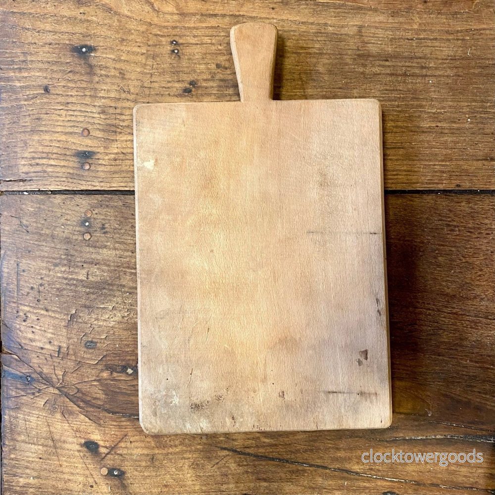 Vintage French Wooden Cutting Board – Extra Thick Vintage French Wooden Cutting Board – Extra Thick