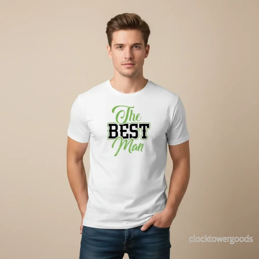 The Best Man T-shirt – Svensexa The Best Man T-shirt – Svensexa